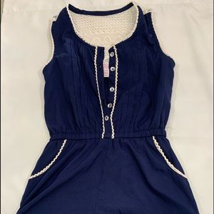 Girls Lace Romper